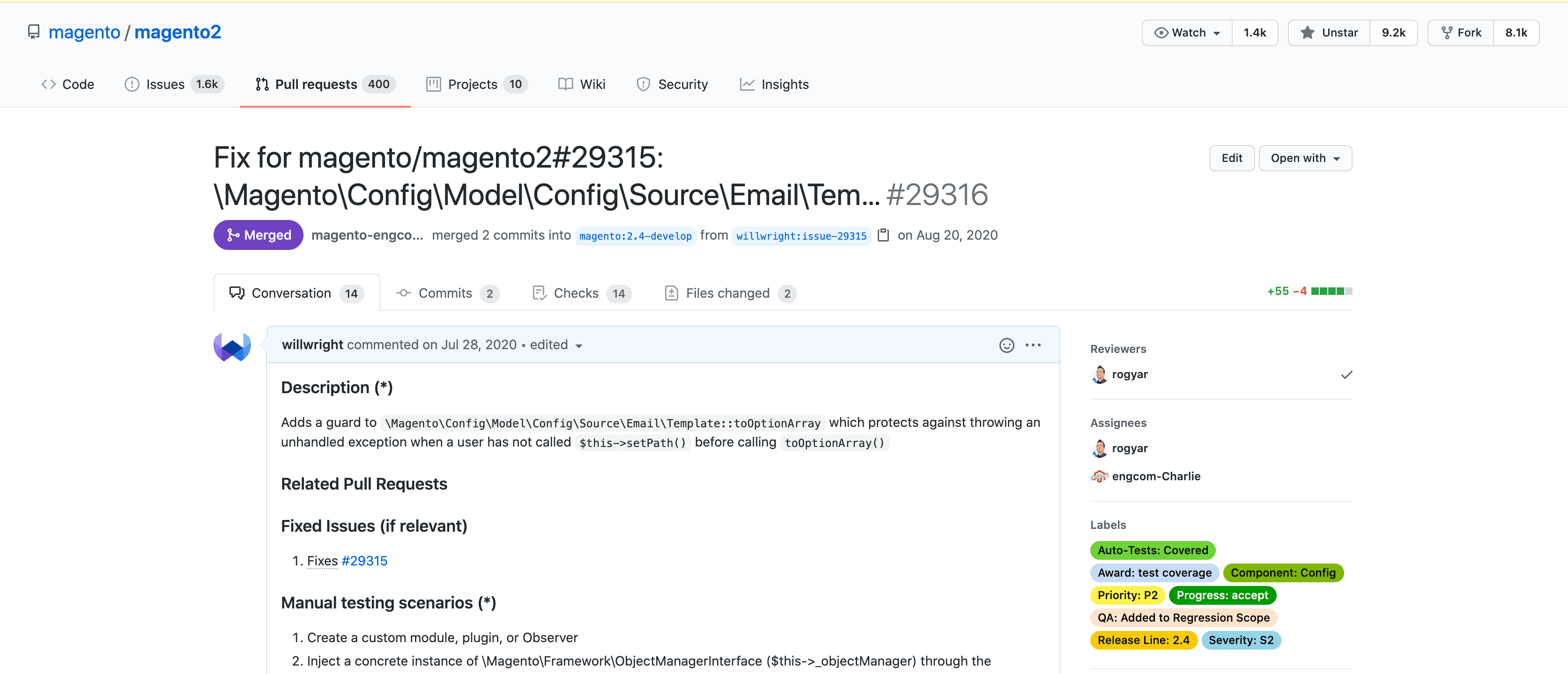 Cover Image for Magento Contribution landing page image
